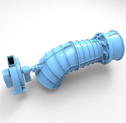 品質  Stainless Steel Or Carbon Steel Tubular Head Low Water Hydro Turbine Generator 工場